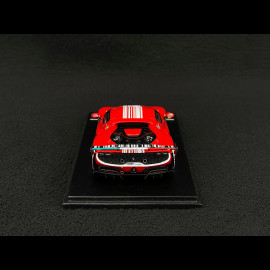 Ferrari 296 Challenge n° 32 2023 Markteinführungsversion Rot / Weiß 1/43 Looksmart LSRC181
