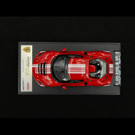 Ferrari 296 Challenge n° 32 2023 Launch Version Red / White 1/43 Looksmart LSRC181