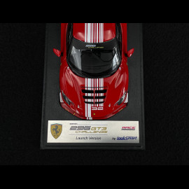 Ferrari 296 Challenge n° 32 2023 Markteinführungsversion Rot / Weiß 1/43 Looksmart LSRC181
