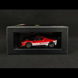 Ferrari 296 Challenge n° 32 2023 Launch Version Red / White 1/43 Looksmart LSRC181