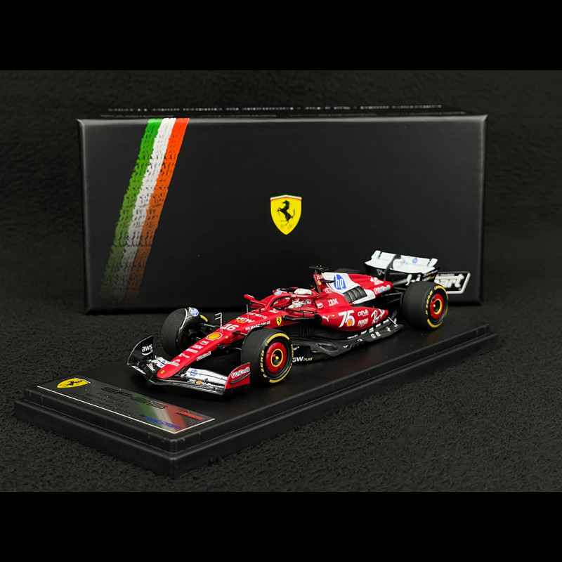 Charles Leclerc Ferrari SF25 n° 16 2nd Monaco GP 2025 F1 1/43 Looksmart LSF1075