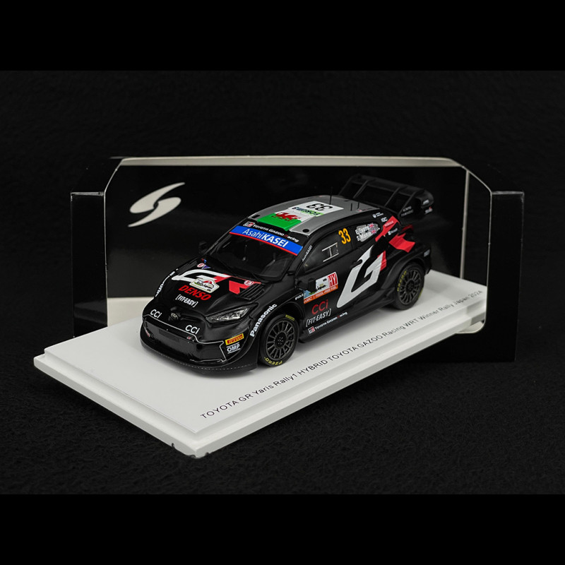 Toyota GR Yaris Rally1 Hybrid n° 33 Winner Rally Japan 2024 1/43 Spark S6880