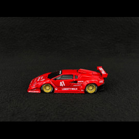 Lamborghini Countach LB Works n° 41 2025 Rot 1/64 Mini GT MGT01100-L