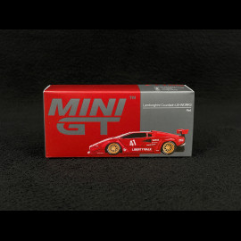 Lamborghini Countach LB Works n° 41 2025 Red 1/64 Mini GT MGT01100-L