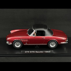 Ferrari 275 GTS Pininfarina Spyder 1964 Steve McQueen Rot Metallic 1/18 KK Scale KKDC180249