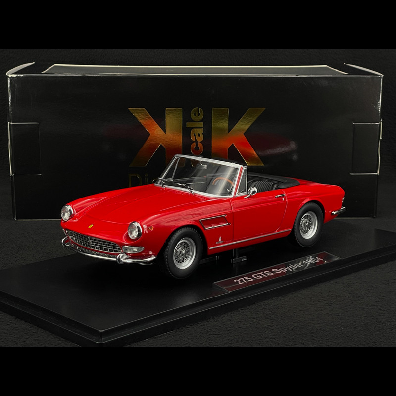 Ferrari 275 GTS Pininfarina Spyder 1964 Rot 1/18 KK Scale KKDC180247