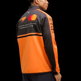 McLaren Softshell Jacket F1 Team Norris / Piastri 2026 Papaya Orange Puma 701241092-001 - Unisex