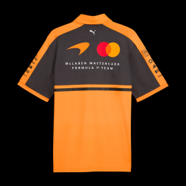 McLaren Poloshirt F1 Team Norris / Piastri 2026 Papaya Orange Puma 701241087-001 - Unisex