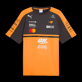 McLaren T-Shirt F1 Team Norris / Piastri 2026 Papaya Orange Puma 701241089-001 - Unisex