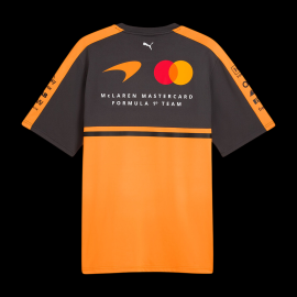 McLaren T-Shirt F1 Team Norris / Piastri 2026 Papaya Orange Puma 701241089-001 - Unisex