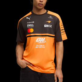 McLaren T-Shirt F1 Team Norris / Piastri 2026 Papaya Orange Puma 701241089-001 - Unisex