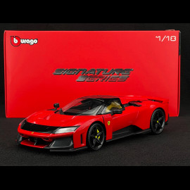 Ferrari F80 2024 Rosso Corsa / Schwarze Felgen 1/18 Bburago 18-16918