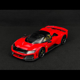 Ferrari F80 2024 Rosso Corsa / Black Rims 1/18 Bburago 18-16918