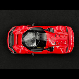 Ferrari F80 2024 Rosso Corsa / Schwarze Felgen 1/18 Bburago 18-16918