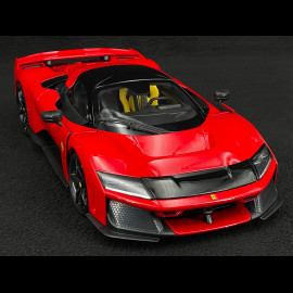 Ferrari F80 2024 Rosso Corsa / Black Rims 1/18 Bburago 18-16918