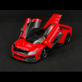 Ferrari F80 2024 Rosso Corsa / Black Rims 1/18 Bburago 18-16918