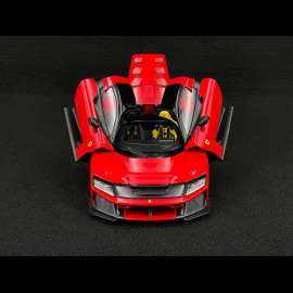 Ferrari F80 2024 Rosso Corsa / Schwarze Felgen 1/18 Bburago 18-16918