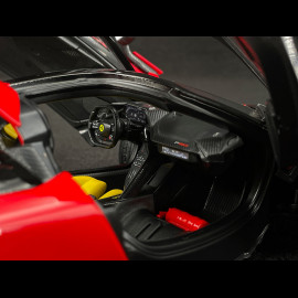 Ferrari F80 2024 Rosso Corsa / Black Rims 1/18 Bburago 18-16918