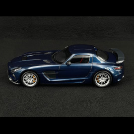 Mercedes-Benz SLS AMG Black Series 2013 Daytona Blue 1/18 Minichamps 110033026