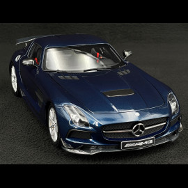 Mercedes-Benz SLS AMG Black Series 2013 Daytona Blue 1/18 Minichamps 110033026