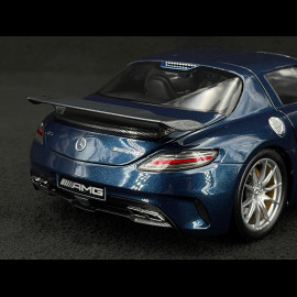 Mercedes-Benz SLS AMG Black Series 2013 Daytona Blue 1/18 Minichamps 110033026