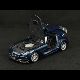 Mercedes-Benz SLS AMG Black Series 2013 Daytona Blue 1/18 Minichamps 110033026