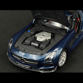 Mercedes-Benz SLS AMG Black Series 2013 Daytona Blue 1/18 Minichamps 110033026