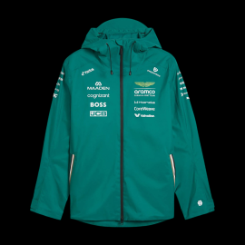 Aston Martin Waterproof Jacket F1 Team Alonso / Stroll 2026 Green Lux Puma 701239693-001 - Unisex