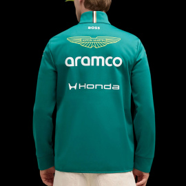 Aston Martin Softshelljacke F1 Team Alonso / Stroll 2026 Green Lux Puma 701239694-001 - Unisex
