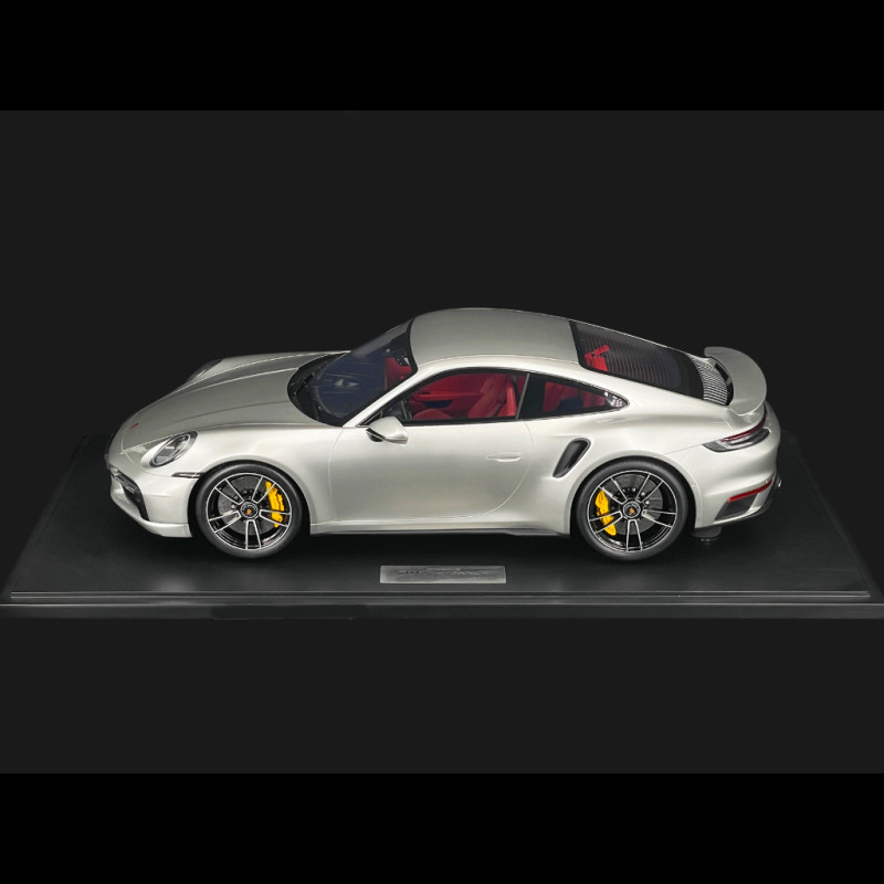 Porsche 911 Turbo S Type 992.1 2020 Silver Metallic 1/8 GT Spirit GTS801801