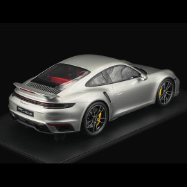 Porsche 911 Turbo S Typ 992.1 2020 Silbermetallic 1/8 GT Spirit GTS801801