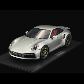 Porsche 911 Turbo S Type 992.1 2020 Silver Metallic 1/8 GT Spirit GTS801801