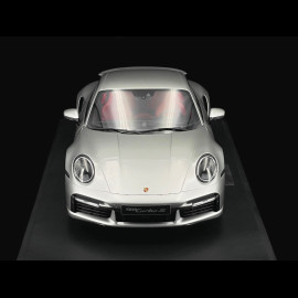Porsche 911 Turbo S Type 992.1 2020 Silver Metallic 1/8 GT Spirit GTS801801