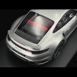 Porsche 911 Turbo S Typ 992.1 2020 Silbermetallic 1/8 GT Spirit GTS801801