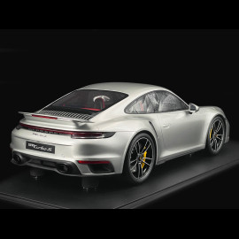 Porsche 911 Turbo S Type 992.1 2020 Silver Metallic 1/8 GT Spirit GTS801801
