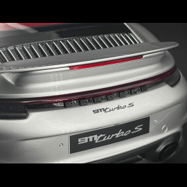 Porsche 911 Turbo S Type 992.1 2020 Silver Metallic 1/8 GT Spirit GTS801801