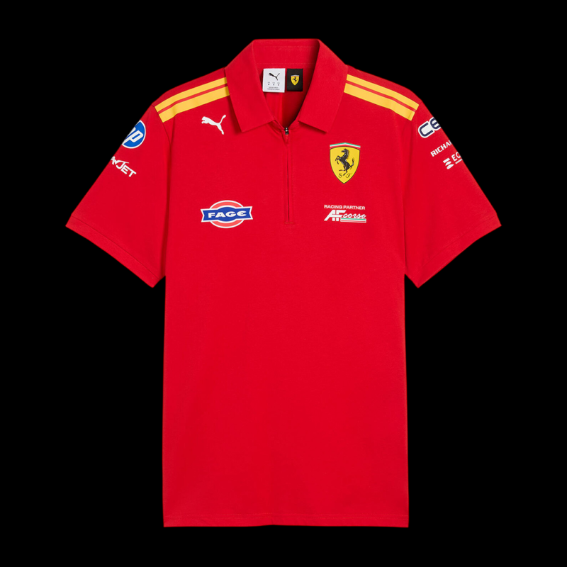 Ferrari Polo-Shirt 499P Hypercar 2026 Puma Rot 701238896-001 - unisex