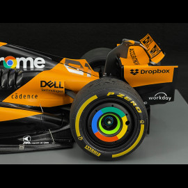 Oscar Piastri McLaren MCL38 n° 81 Winner Hungarian GP 2024 F1 1/12 Spark 12S051