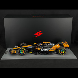 Oscar Piastri McLaren MCL38 n° 81 Winner Hungarian GP 2024 F1 1/12 Spark 12S051