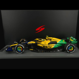 Lando Norris McLaren MCL38 n° 4 4th Monaco GP 2024 F1 1/12 Spark 12S048