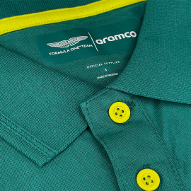 Aston Martin Poloshirt F1 Team Alonso / Stroll 2026 Racing Green 701238092-001 - Unisex