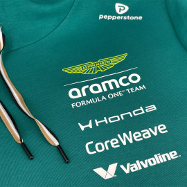 Aston Martin Hoodie F1 Team Alonso / Stroll 2026 Green Lux Puma 701239679-001 - Unisex