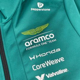 Aston Martin Softshell Jacket F1 Team Alonso / Stroll 2026 Green Lux Puma 701239694-001 - Unisex