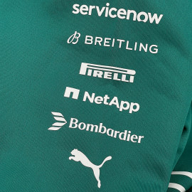 Aston Martin Softshell Jacket F1 Team Alonso / Stroll 2026 Green Lux Puma 701239694-001 - Unisex