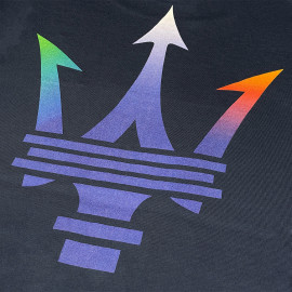 Maserati T-Shirt North Sails Trident Logo Navy Blue - Unisex