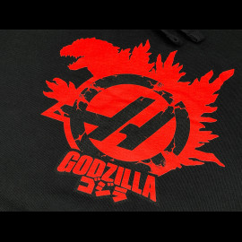 Haas Kapuzenpullover F1 Team Godzilla Schwarz - Unisex