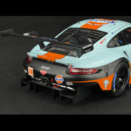 Porsche 911 RSR Type 991 n° 86 24h Le Mans 2018 Gulf Racing 1/12 Ixo LEGT12008