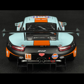 Porsche 911 RSR Type 991 n° 86 24h Le Mans 2018 Gulf Racing 1/12 Ixo LEGT12008