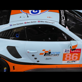Porsche 911 RSR Type 991 n° 86 24h Le Mans 2018 Gulf Racing 1/12 Ixo LEGT12008