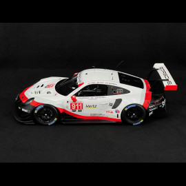 Porsche 911 RSR Typ 991 n° 911 24h Daytona 2018 1/12 Ixo LEGT12001